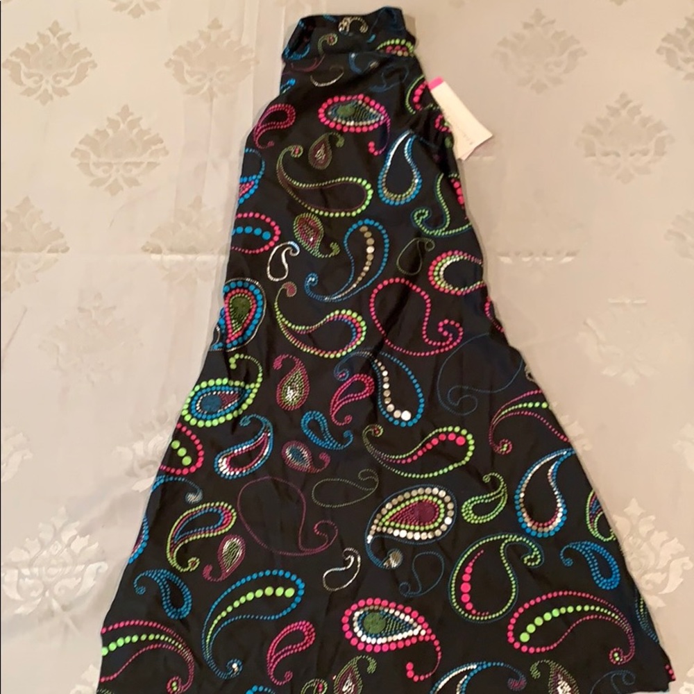 Black dress for dance or dance costume